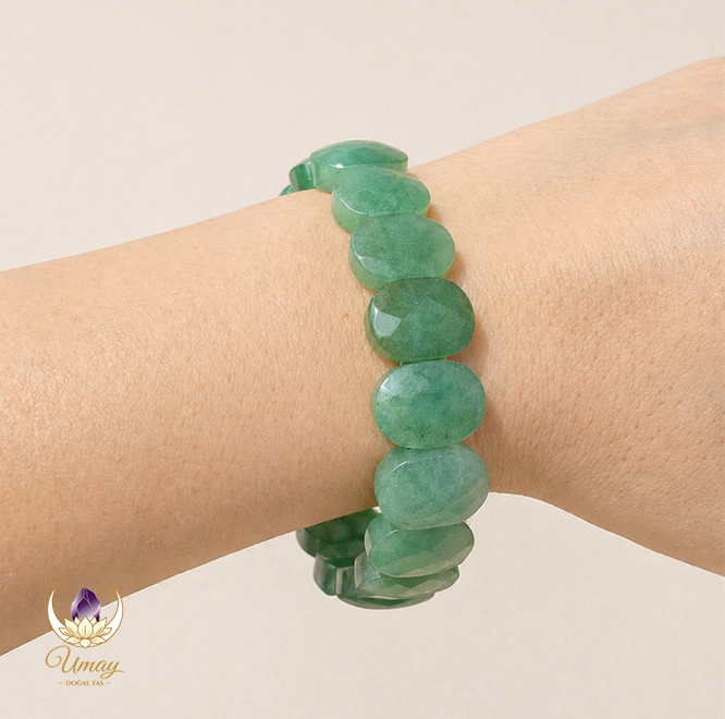 Aventurin Rolex Kesim Bileklik